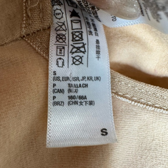 American Apparel Tan/Beige Backless & Halter Bodysuit (Size Small) - Picture 3 of 4